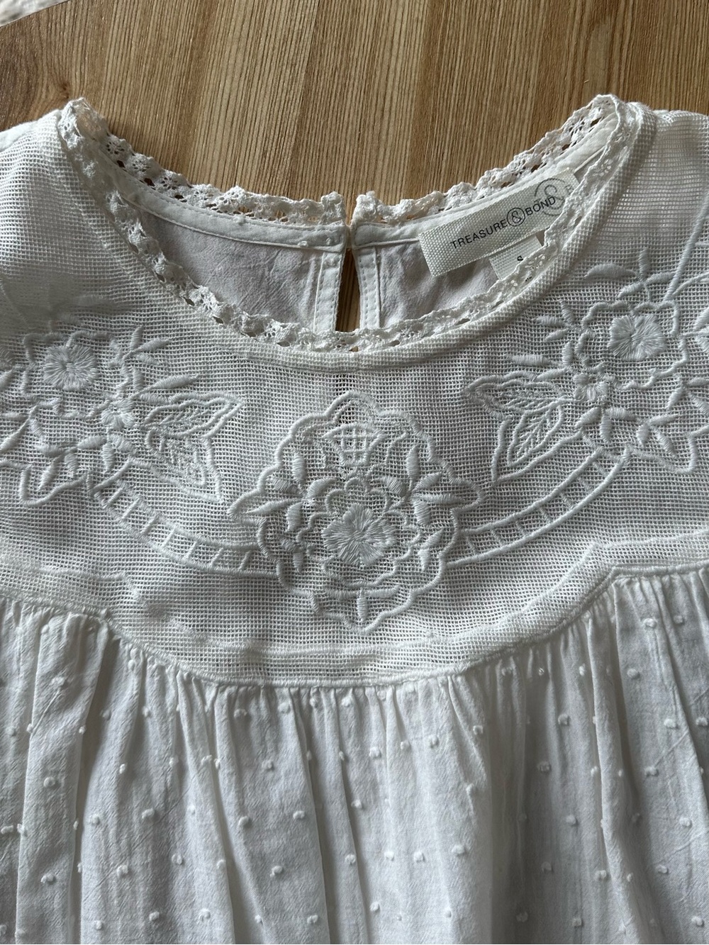 treasure & bond white tank - Picture 3 of 5